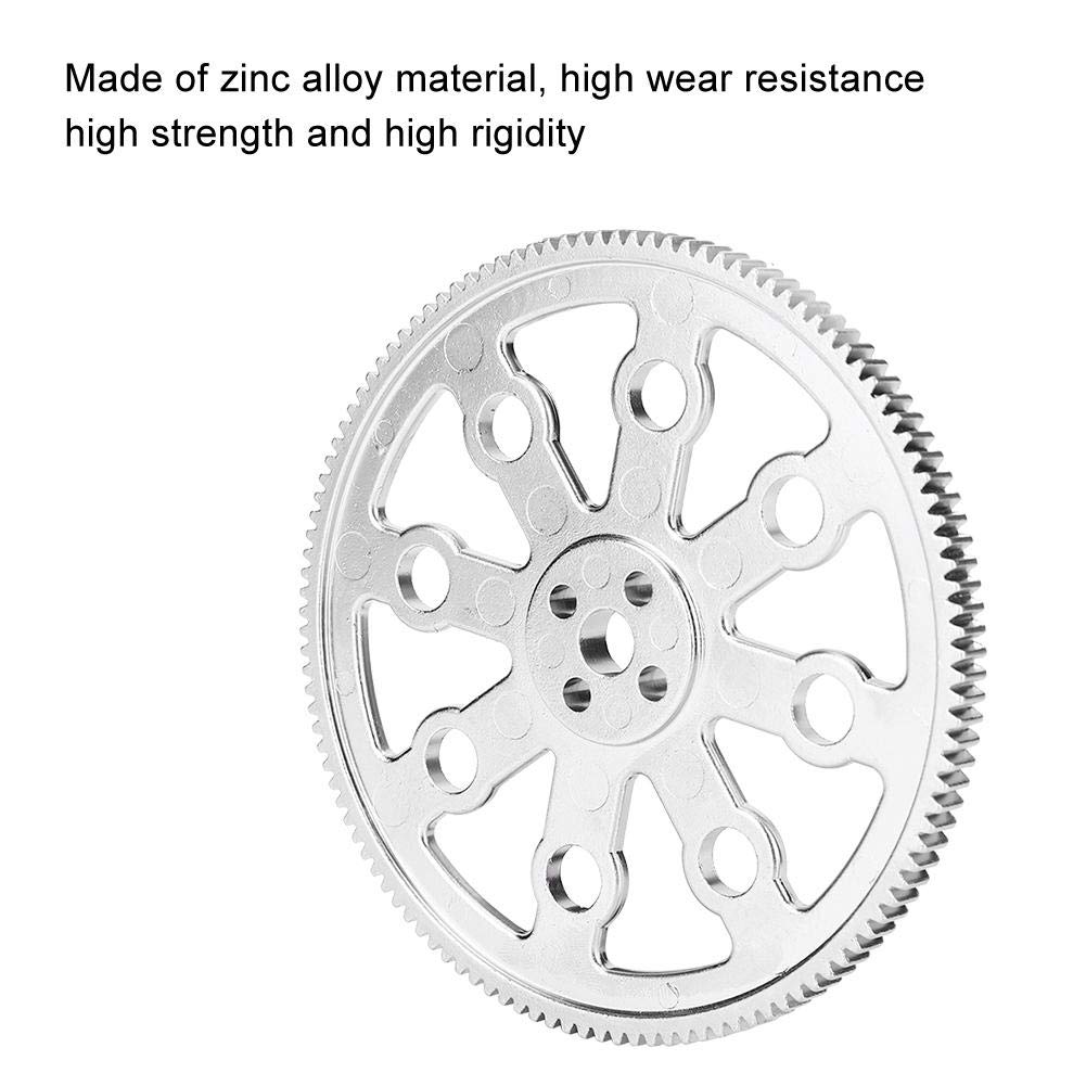 1pcs 120 Dents engrenage à Trou Rond diamètre intérieur 8mm en Alliage de Zinc engrenage de Robot Industriel