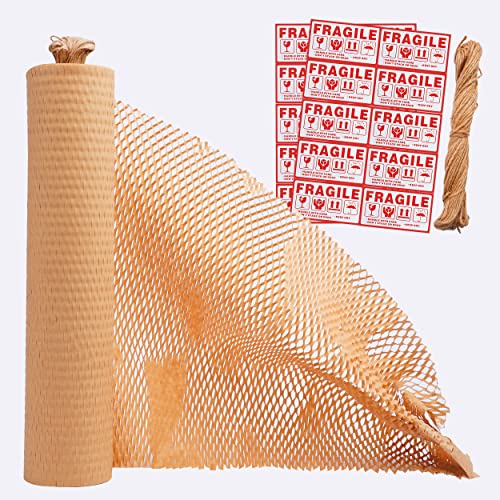 Honeycomb Packing Paper for Moving - 15 inch x 131 feet, Wrapping...