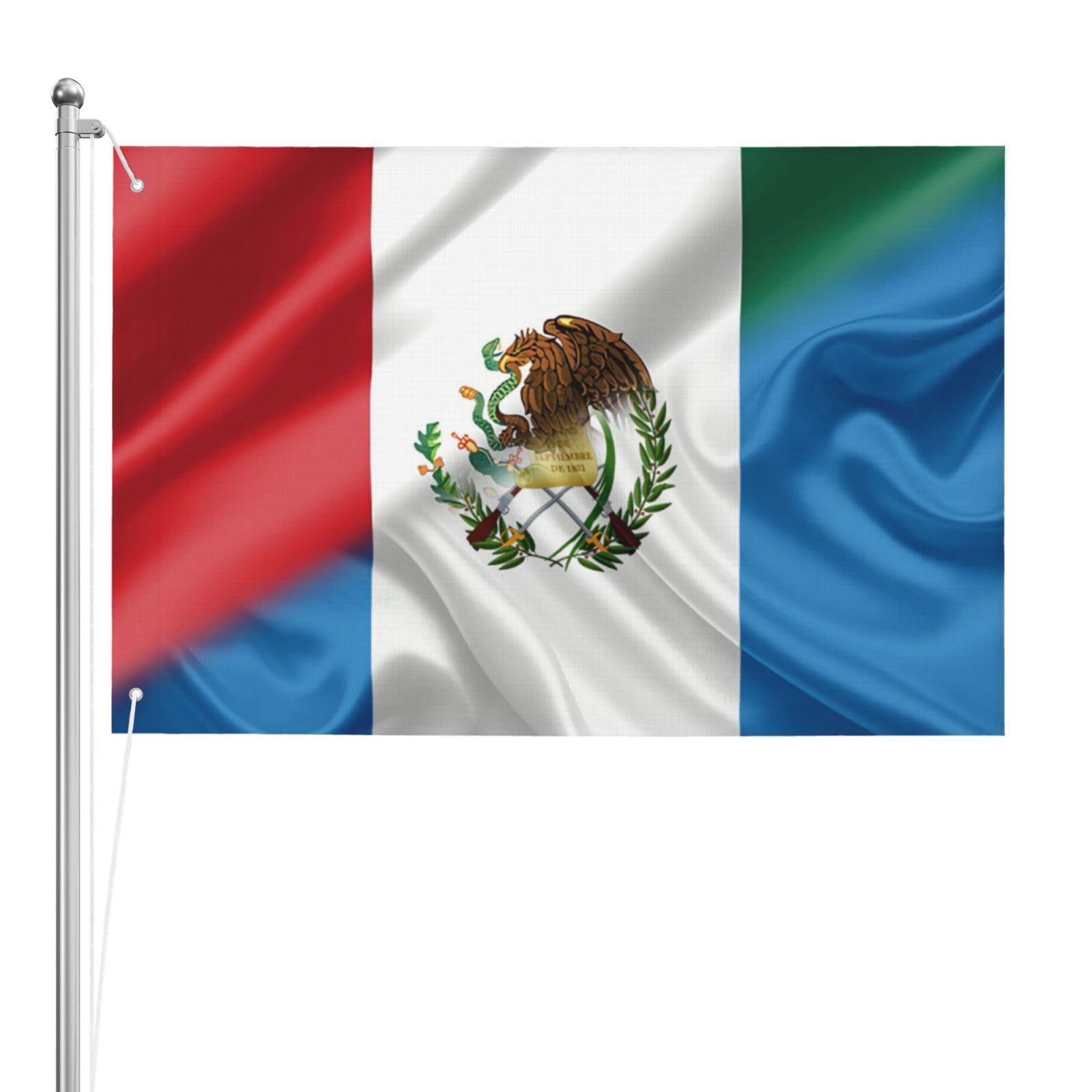 Amazon.com : Half Mexico Half Guatemalan Guatemala Flag 2x3 Ft