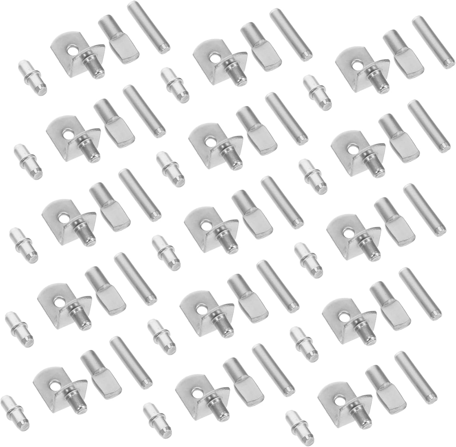 200pcs Shelf Support Pegs for Cabinets Brackets for Closet Organization and Storage Assorted for Versatile Use