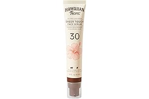Hawaiian Tropic Sheer Touch Mineral Powder Sunscreen SPF 30 | Dermatologist-Recommended Face Sunscreen Powder