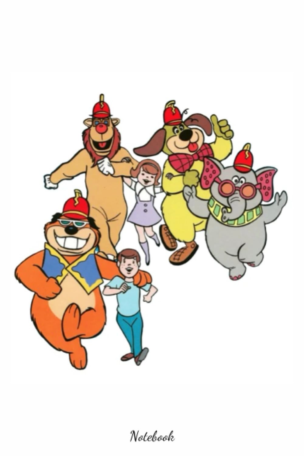 The Babana Splits Animated Notebook: Notebook, planner, journal, organiser, bullet journal, sketchbook_ 6x9 inches, 120 dotted pages