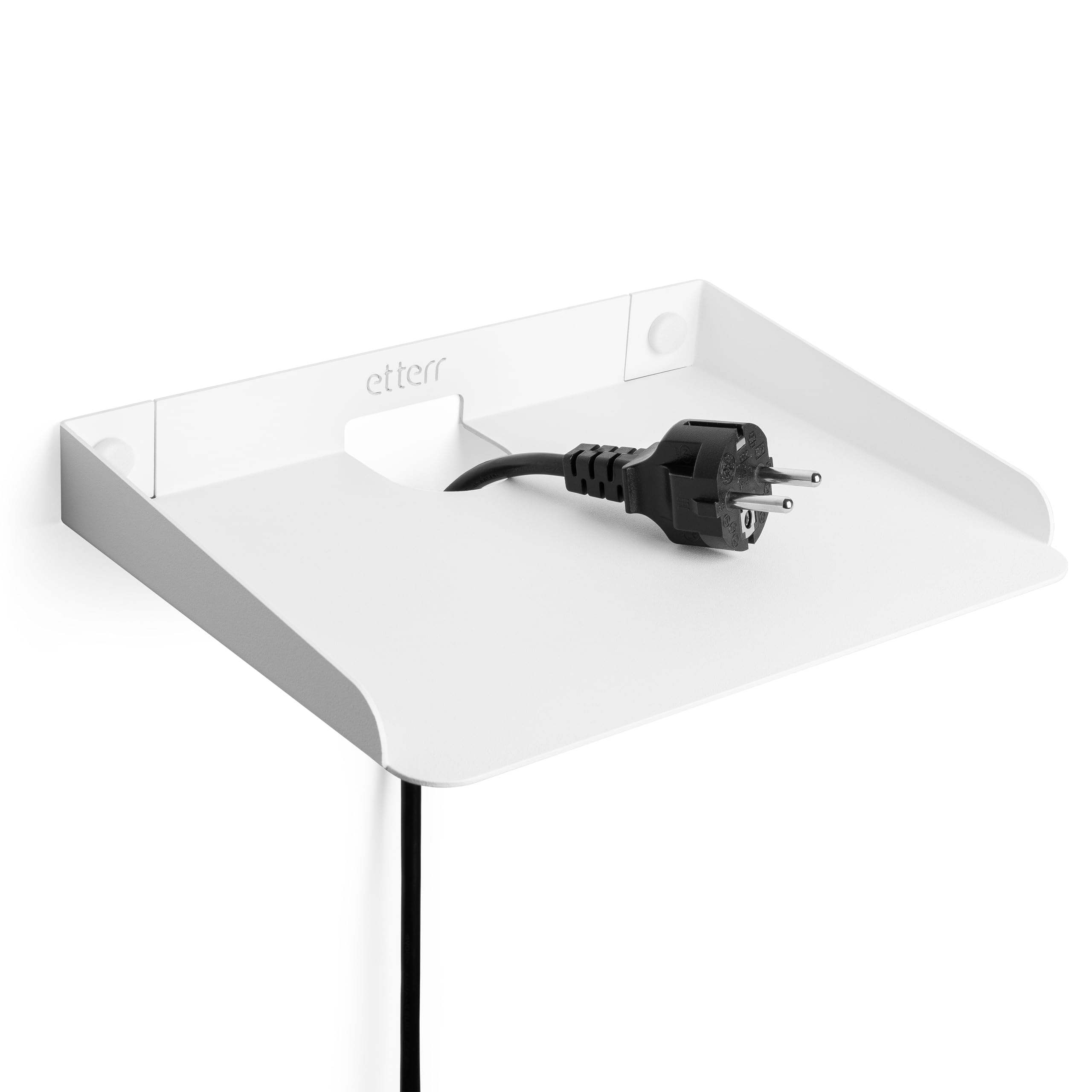 Mensola A Parete AR Router: Supporto Multiuso In Acciaio Per Fotocamere, Altoparlanti E Orologi - 3