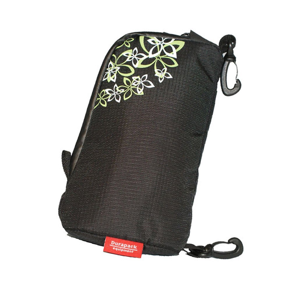 Durapack Pouch for Hiking Travel Outdoor Activities Dura-312 Green Print Convenient Water Resistant