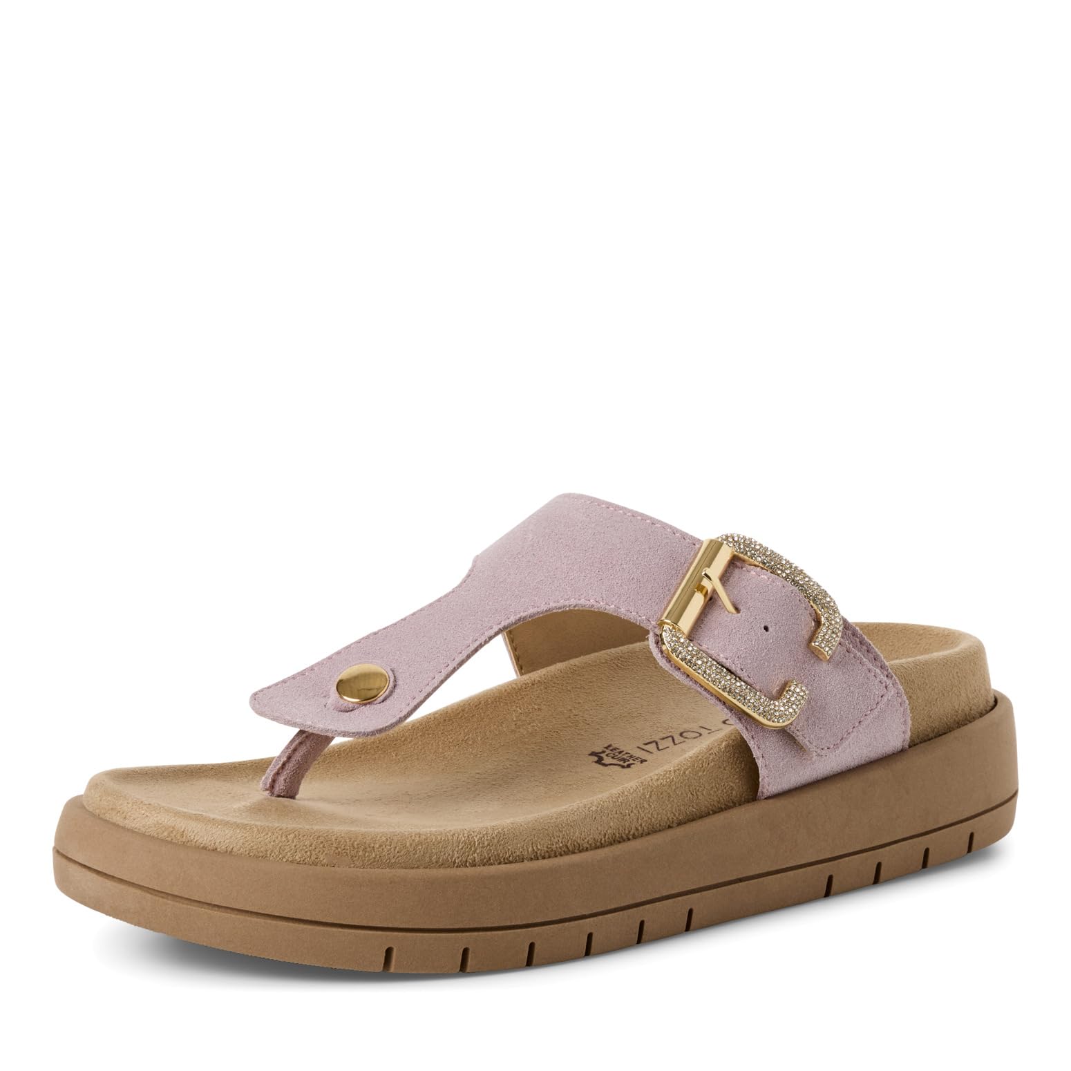 MARCO TOZZI Women's 2-27581-44 Flip Flops, Lavender, 6 UK