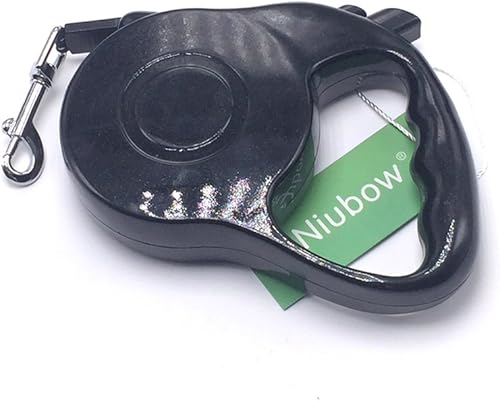 Miniatura 6 de Correa retráctil para perro con cinta de nailon para razas pequeñas y medianas, duradera, sin enredos, 10 pies de largo, soporta hasta 25 libras