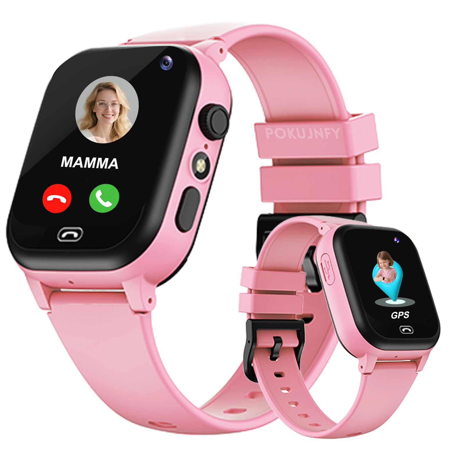 Smartwatch Bambini GPS Chiama Telefono SOS Contatti Chat Sveglia