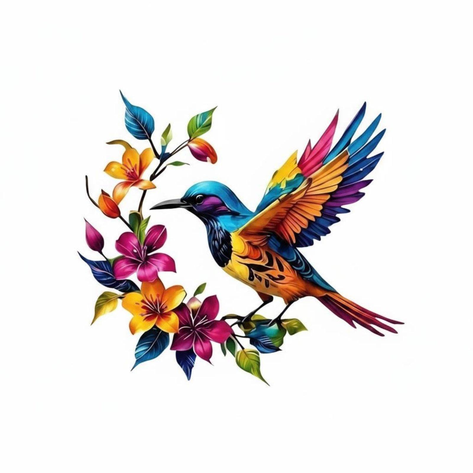 Avian Metal Wall Decor Wall Art Indoor and Outdoor Use Floral Bird Wall Decor Rust-Resistant Nature-Themed Metal Decor for Living Room, Garden Style a|Home & Garden| Home D?©cor| Figurine-image-45