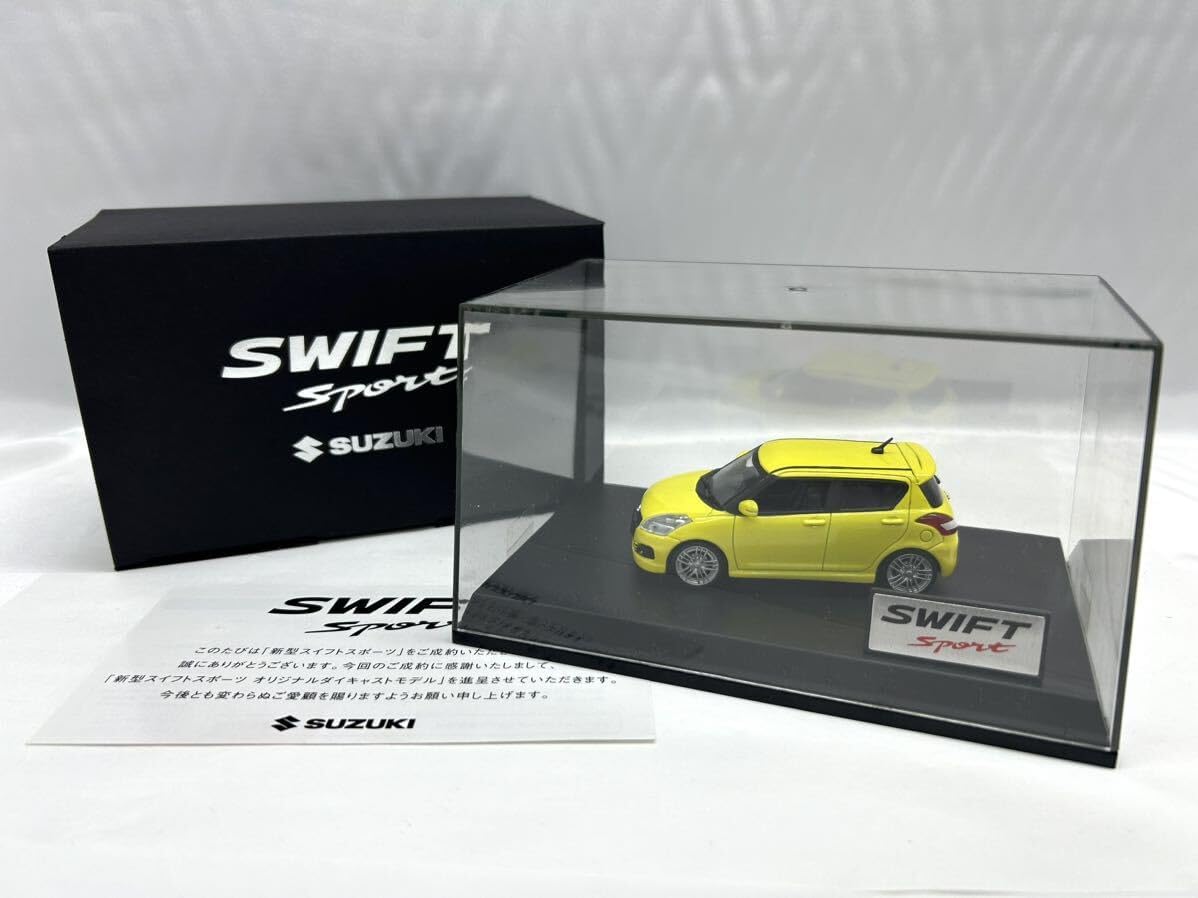 非売品 スズキ スイフトスポーツ 1/43 ダイキャストミニカー SUZUKI SWIFT SPORT