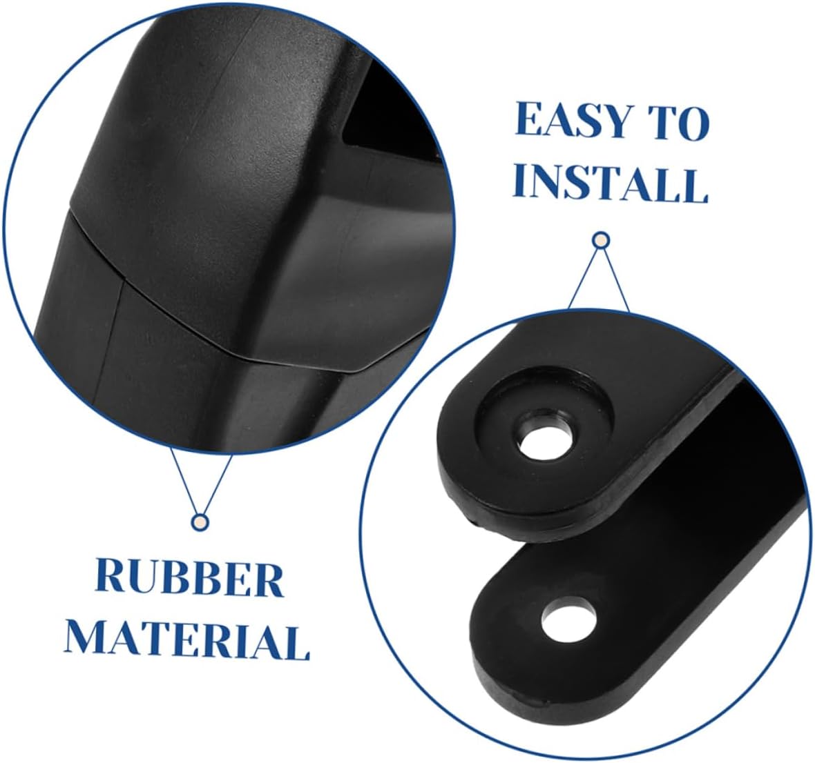 Roller Skates Brake Pad Set Pack Roller Skate Stopper Material for Long-Lasting Use Easy to Install for Outdoor Activities