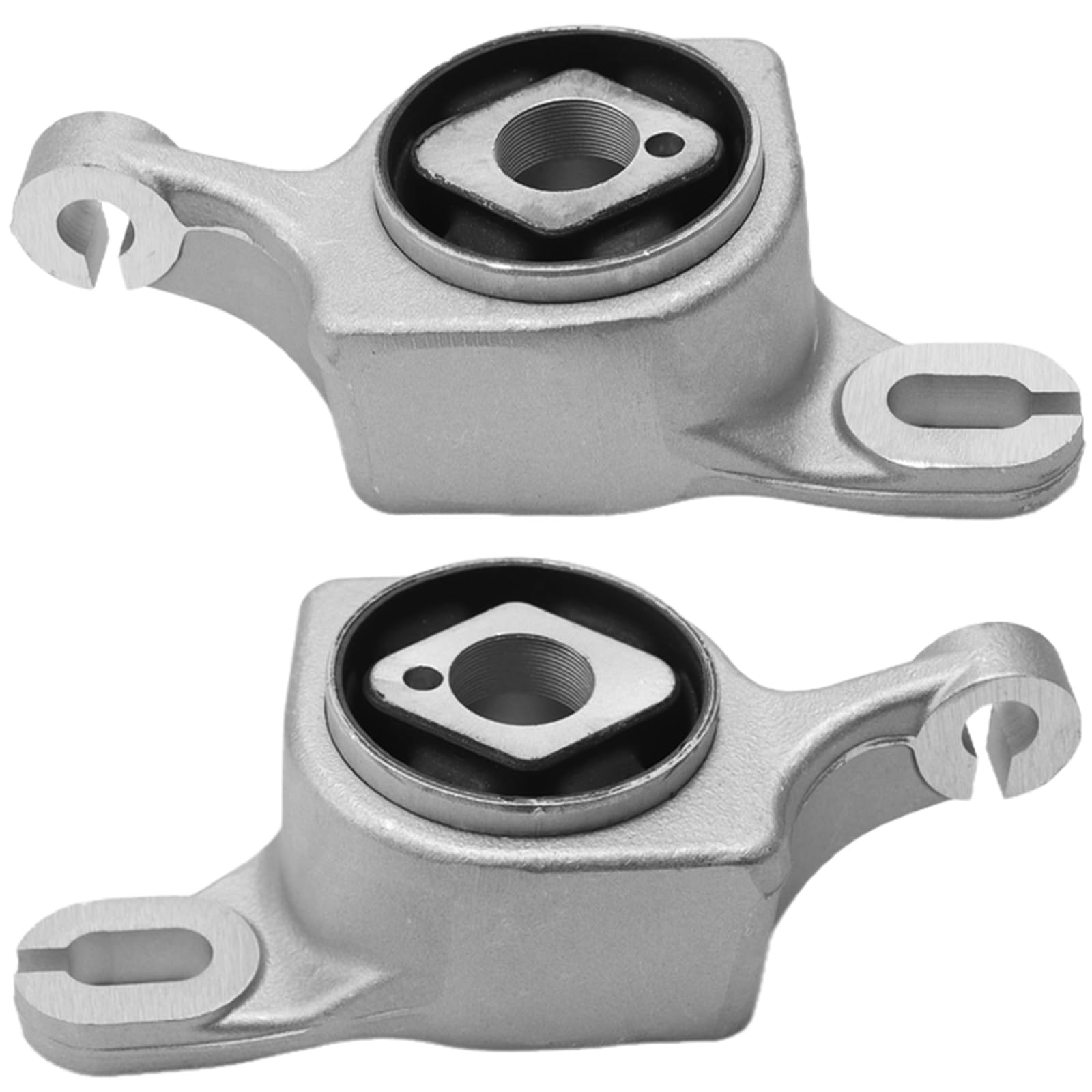 Bomunik 1663300143 1663300243 Lower arm Rubber Sleeve with Bracket 2-Piece Set 2012-2019 Compatible with Mercedes-Benz GLE GLES LG M C292 W166 X166