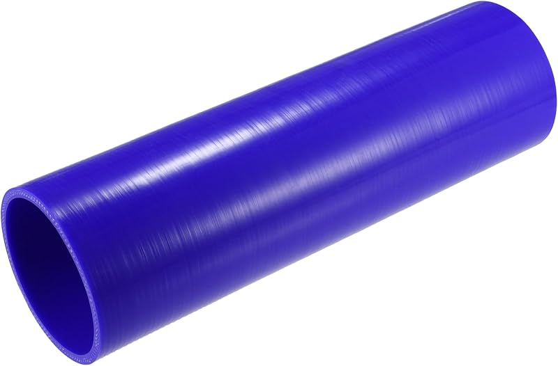 Mangueira de silicone reta Hihaha para intercooler, admissão e radiador, 8,3 cm – 1 unidade azul