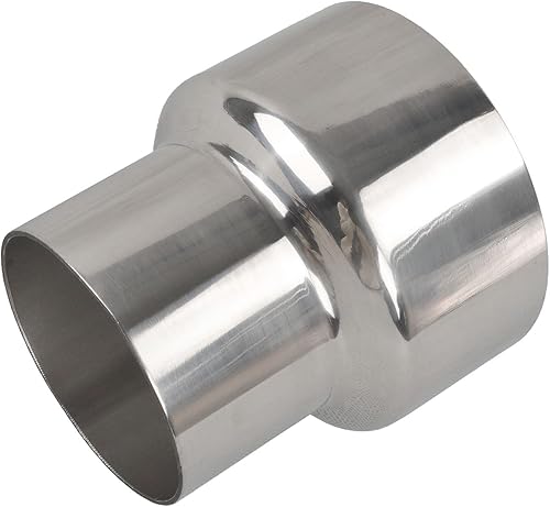 Miniatura 2 de BATONECO Tubo de escape OD de 3 pulgadas a diámetro exterior de 4 pulgadas a tubo de componente, reductor de adaptador de tubo de 3 pulgadas de