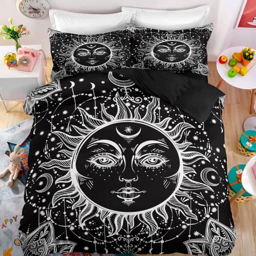 Housse De Couette 140x200,Housse De Couette Mandala,Housse De Couette 1 Personne,100% Microfibre,Doux Et Confortable,avec 1 Taie d'oreiller 65x65 cm (#10) Cover