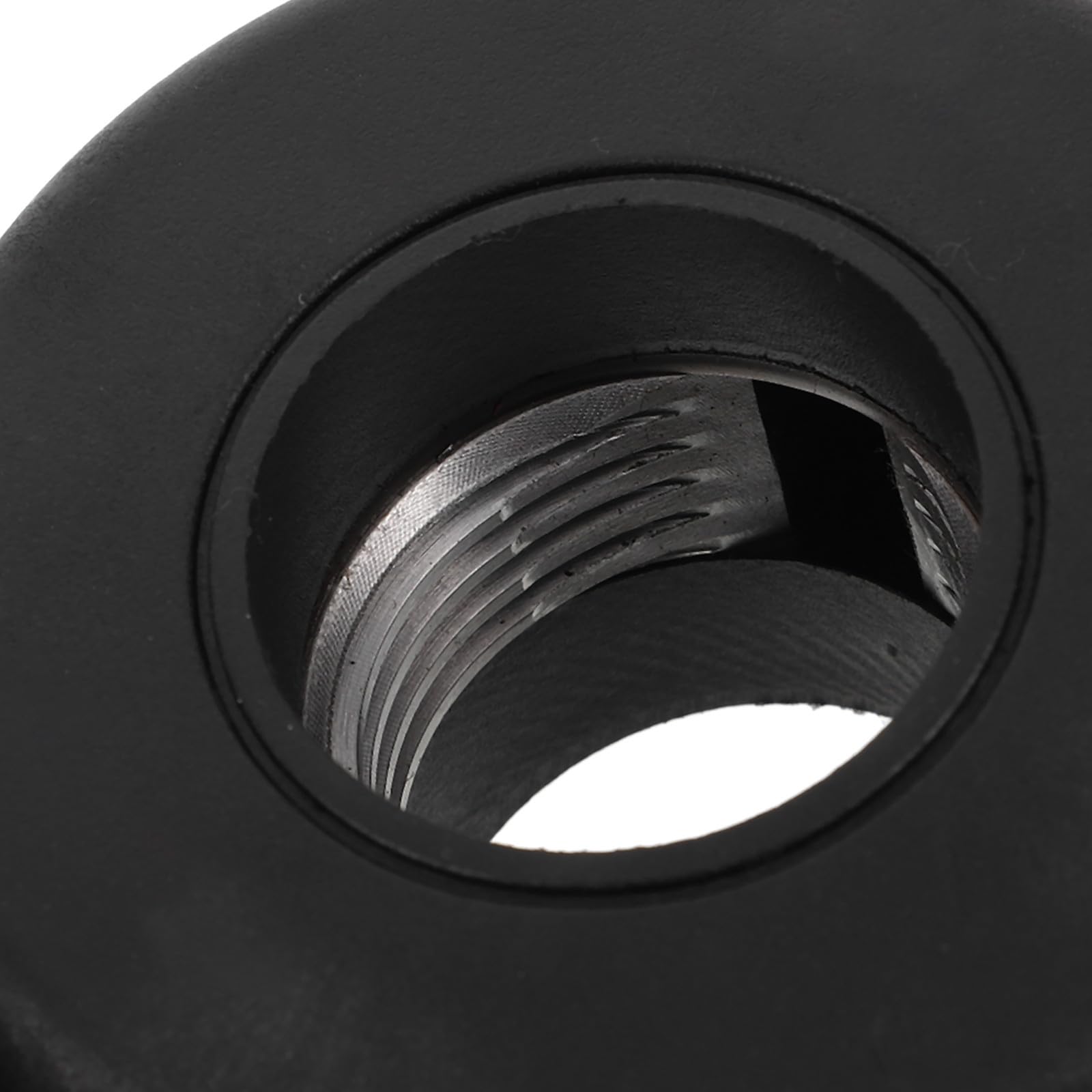 Tuerca de Liberación Rápida Nylon para Equilibradora de Neumáticos Equilibrador de Neumáticos Casero Negro Reparación de Automóviles y Taller