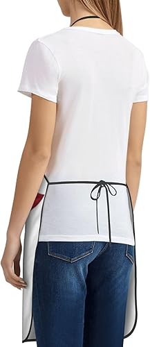 Miniatura 4 de Delantal personalizado, delantales personalizados para mujeres, añade nombre, texto, logotipo, imagen, diseña tu propio delantal, delantales para