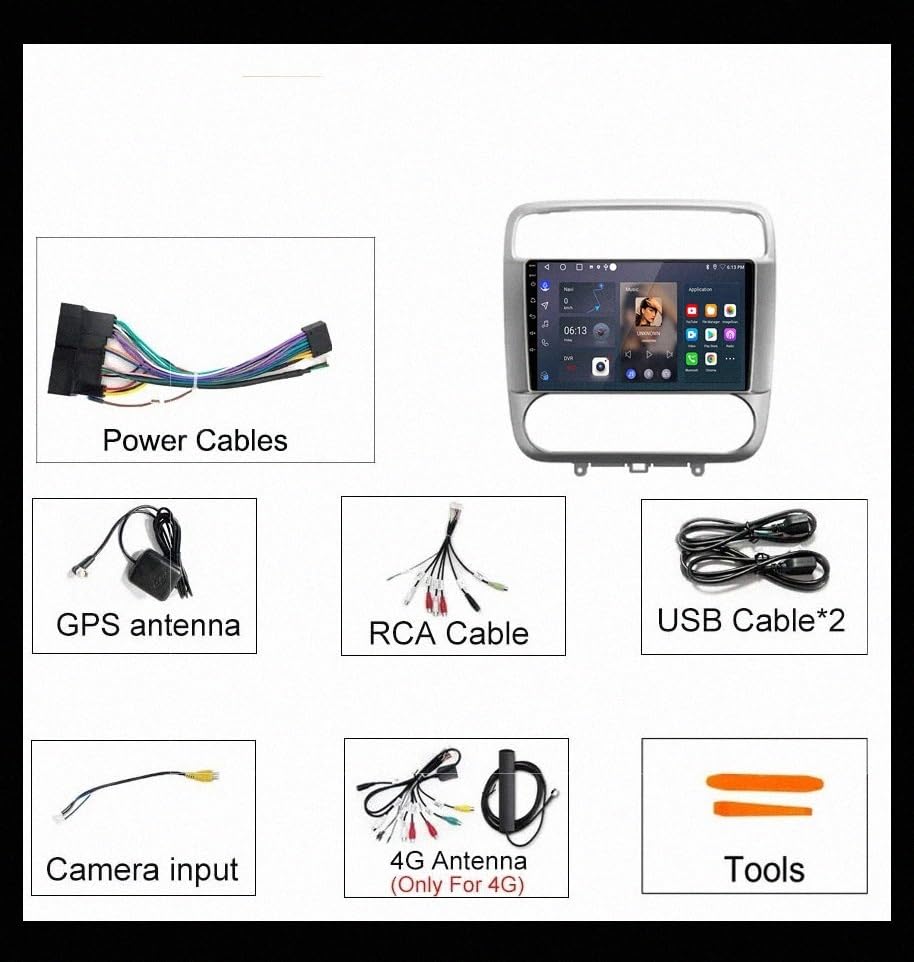 Écran Tactile HD Honda Stream Stéréo Android Caméra Recul - 5