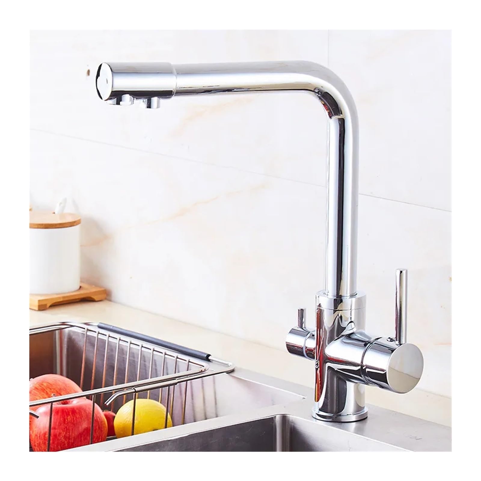 BHFPFZA Vinta Ch Water Filter Faucet - Ele Mixer Tap for Purifying Drinking Water Slish Kitchen Sink Tap with Easy Installat for Home Use