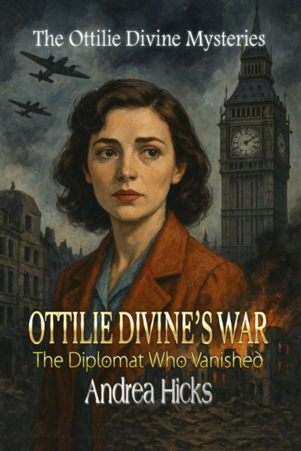OTTILIE DIVINE'S WAR - The Diplomat Who Vanished: The Ottilie Divine Mysteries: 01