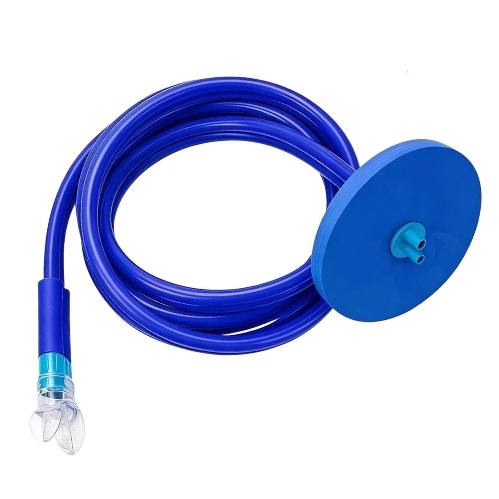 Tubo de respiración subacuática dry snorkel portátil de 177 pulgadas unisex 8