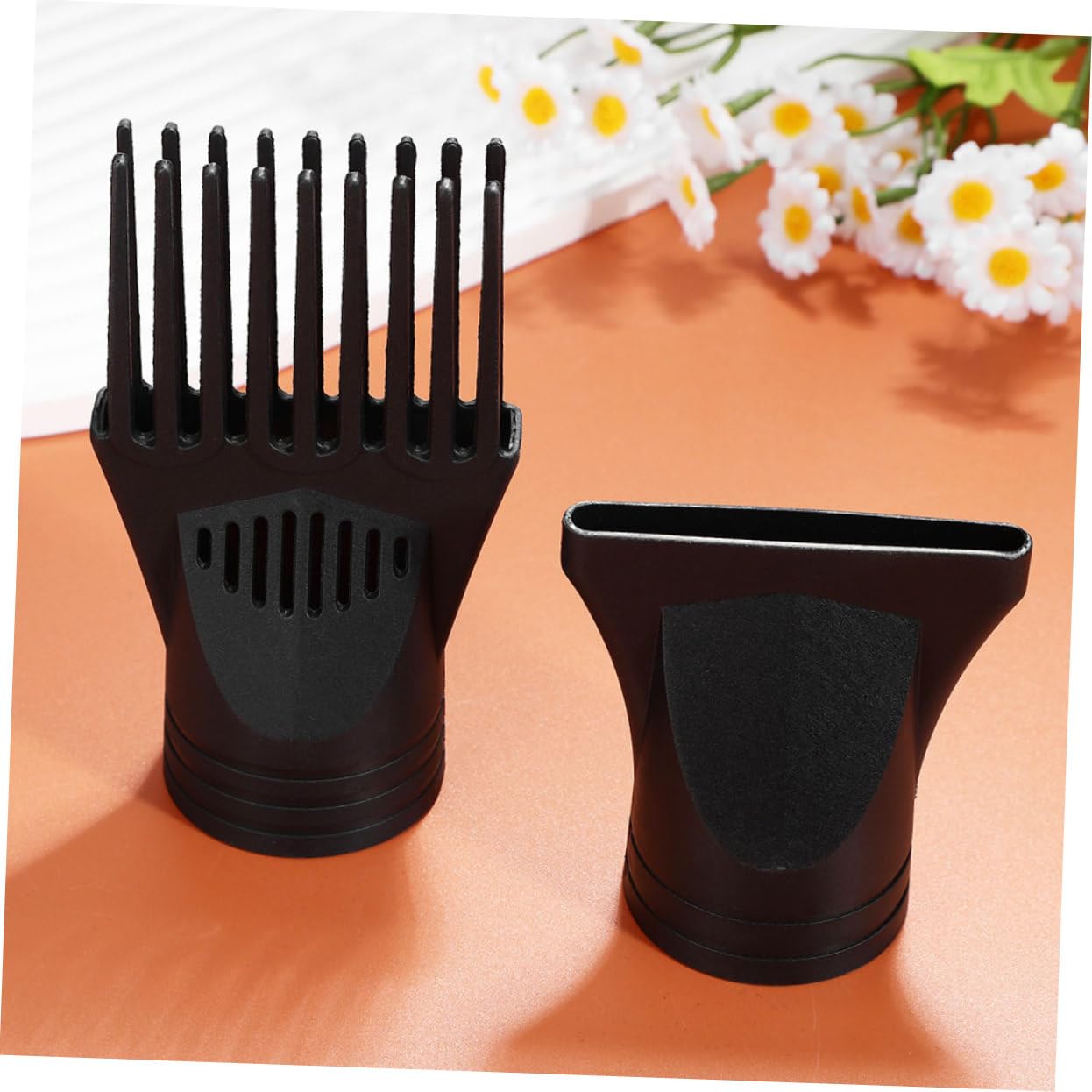 Gogogmee 1 Set Hair Dryer Nozzle Professional Styling Attachments Includes Straight Comb Nozzles Blow Dryer Accessories for and Sleek Styling