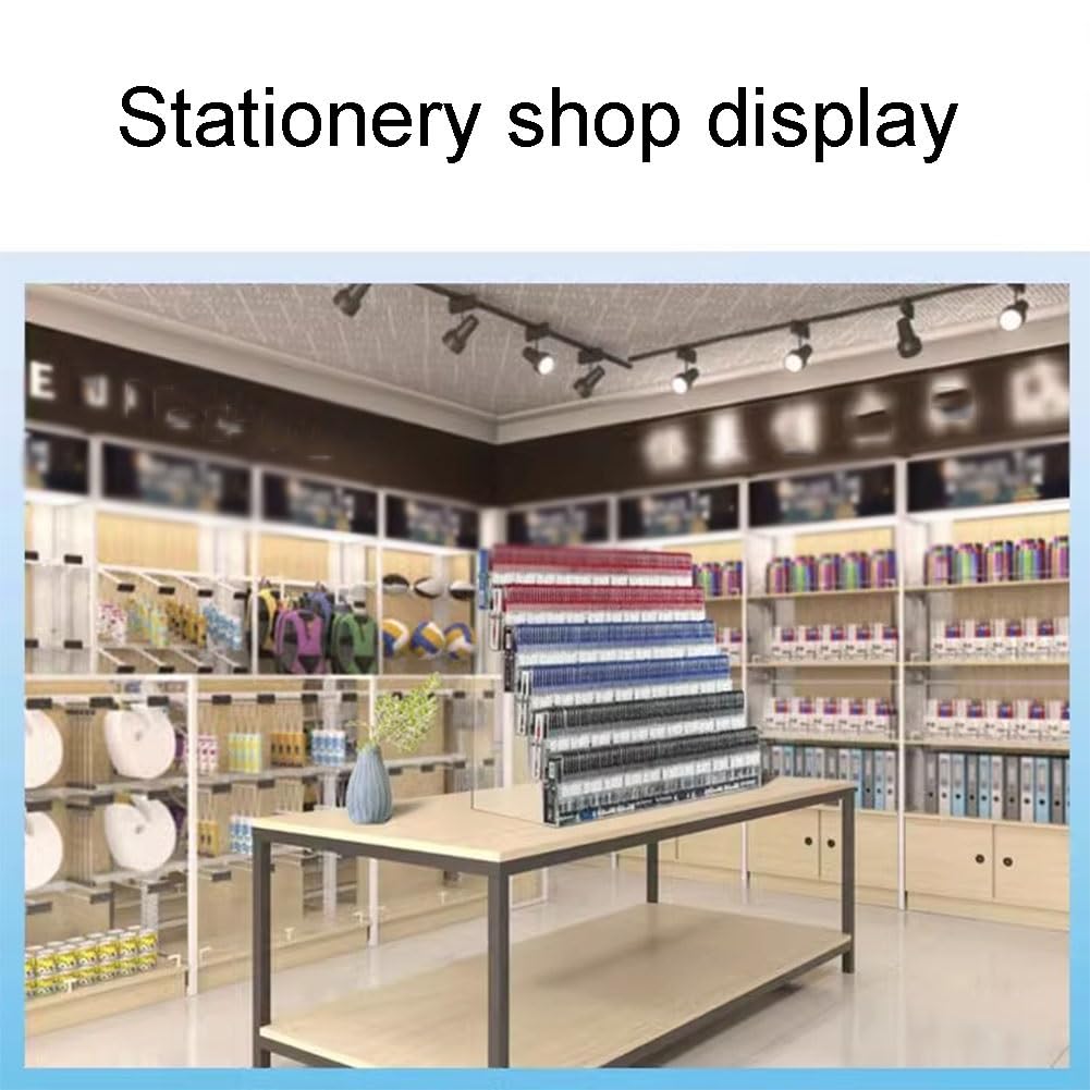C Stiftehalter aus Acryl – mehrstufige Aufbewahrungsbox für Pinsel und Stifte – einfache Montage, vielseitiges Design (78 x 25 x 50 cm) für Zuhause und Büro