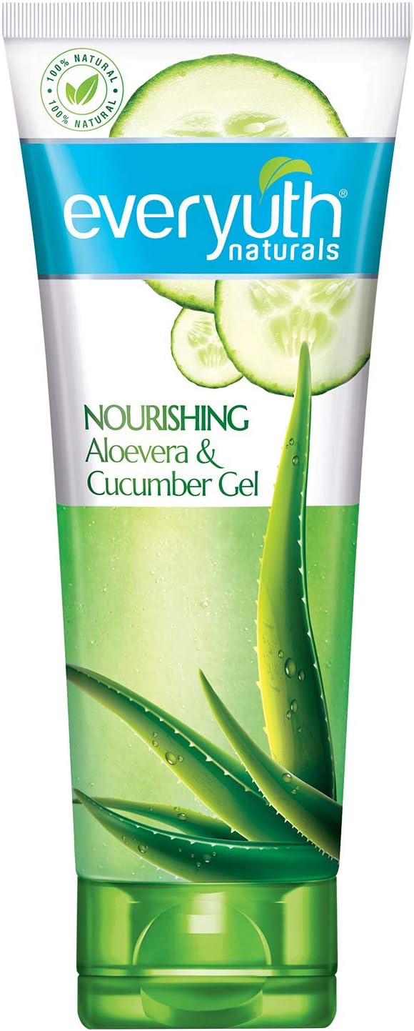 Everyuth Naturals Nourishing Aloe Vera & Cucumber Gel, 100 g