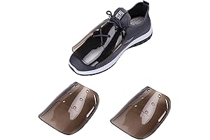 Universal Metatarsal Guard for Work Boots: Safety Shoe Covers and Boot Toe Protectors (Black)