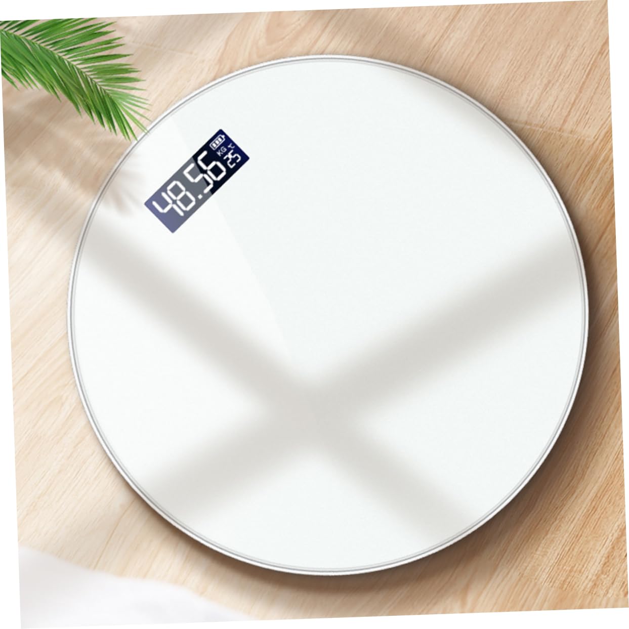 Báscula Digital Corporal Electrónica con Pantalla LCD y Carga USB Diseño Seguro con Templado para Uso Doméstico y Control de Peso