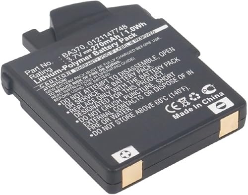 Synergy Digital Batería de auriculares inalámbricos, compatible con auriculares inalámbricos Sennheiser MM 450-X, (Li-Pol, 3.7 V, 270 mAh),