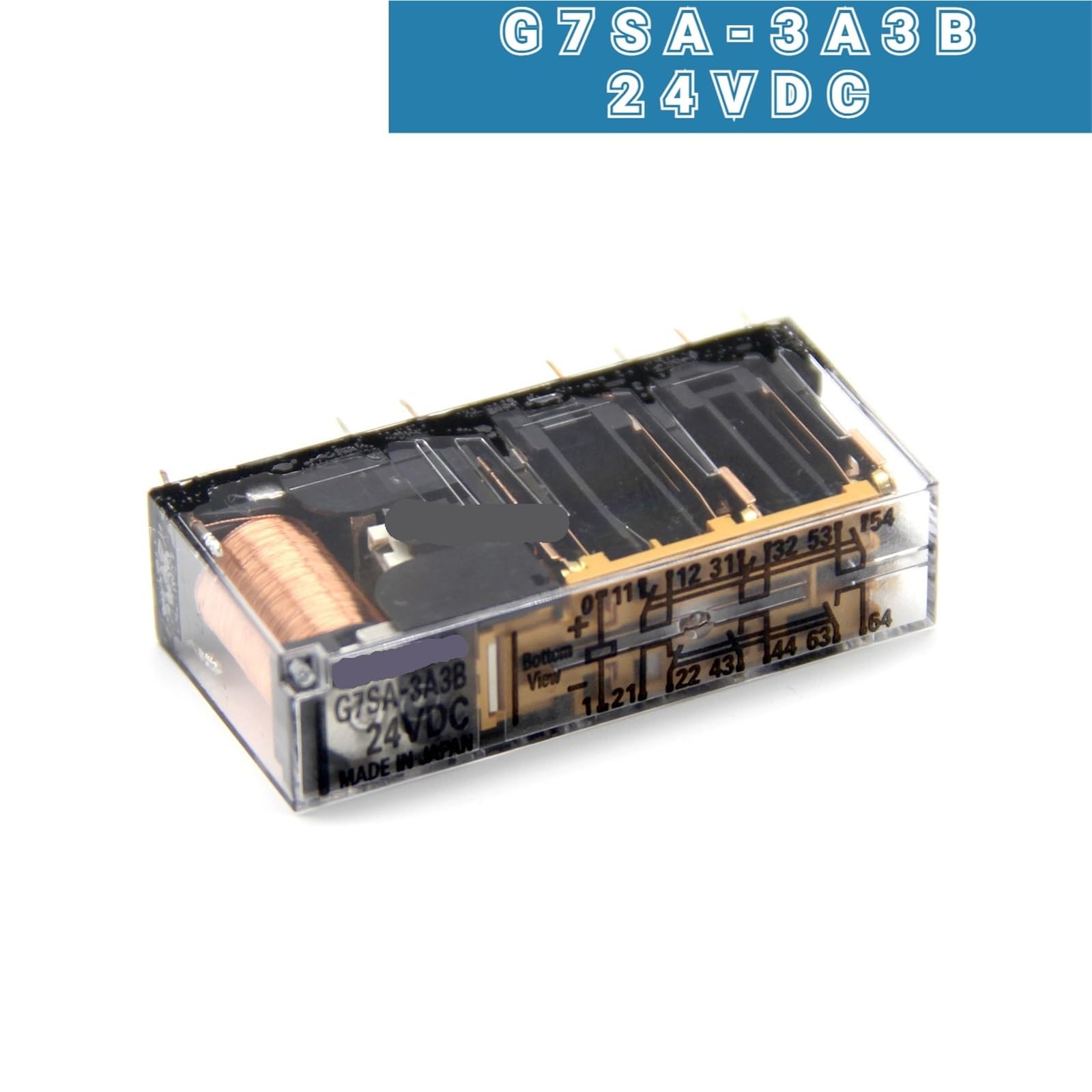 Relé de seguridad Serie G7SA Serie P7SA 24VDC DC24V Varios modelos disponibles 2A2B 3A3B 4A2B(G7SA-2A2B-DC24V)