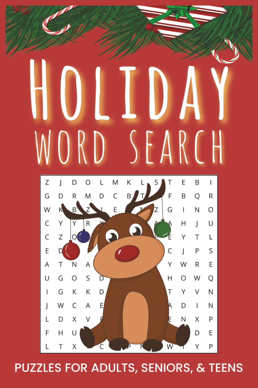 Holiday Word Search Puzzle Book: 50+ Festive Christmas Puzzles for the Advent Season | Fun Holiday Activity Book for Adults & Kids | 6x9 Inches, 110 Pages of Seasonal Word Search Fun