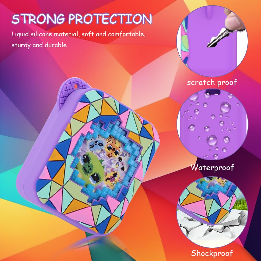 Custodia Silicone Per Bitzee Animale Elettronico - Guscio Protettivo Blu, Compatibile Con Cucciolo Digitale - Foto 6