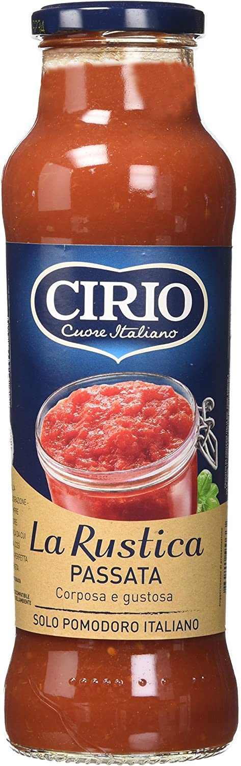 12x Cirio Passata di Pomodoro Rustica Tomatensauce Tomaten 100% Italienisch 680g