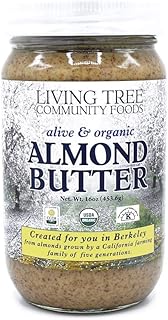 LIVING TREE COMMUNITY FOODS Organic Raw Almond Butter, 16 OZ