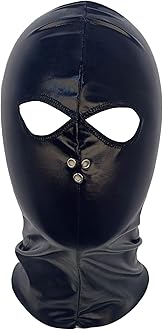 CHICTRY Unisex Full Cover Zentai Hood Mask Open Eyes Mask Elastic Hood Headgear for Halloween Party