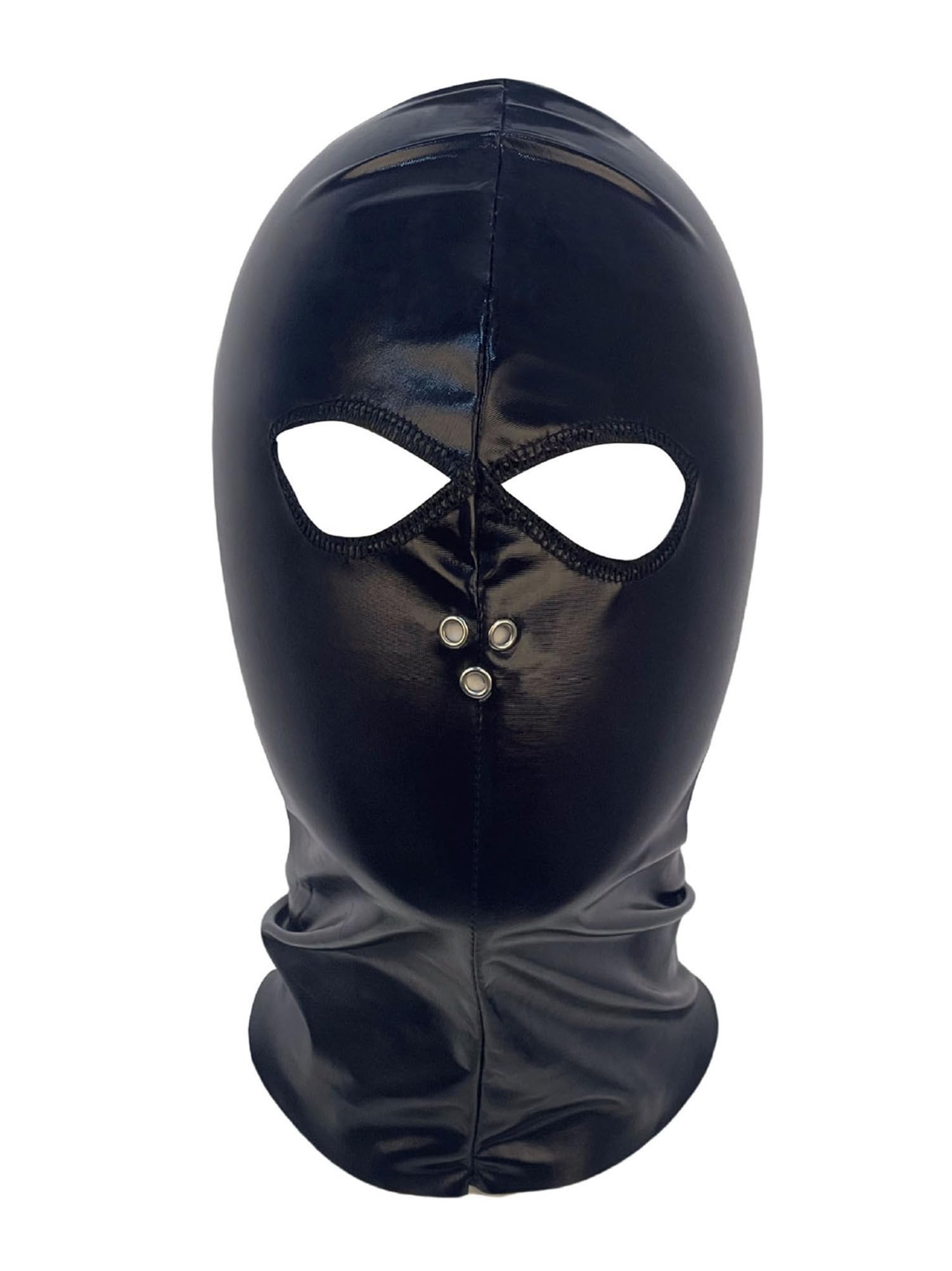 CHICTRY Unisex Full Cover Zentai Hood Mask Open Eyes Mask Elastic Hood Headgear for Halloween Party