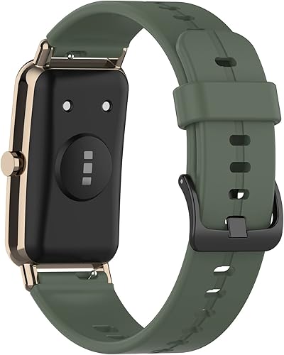 Miniatura 9 de Senter Bandas de silicona suave de 0.630 in para Huawei Watch Fit Mini Smart Watch