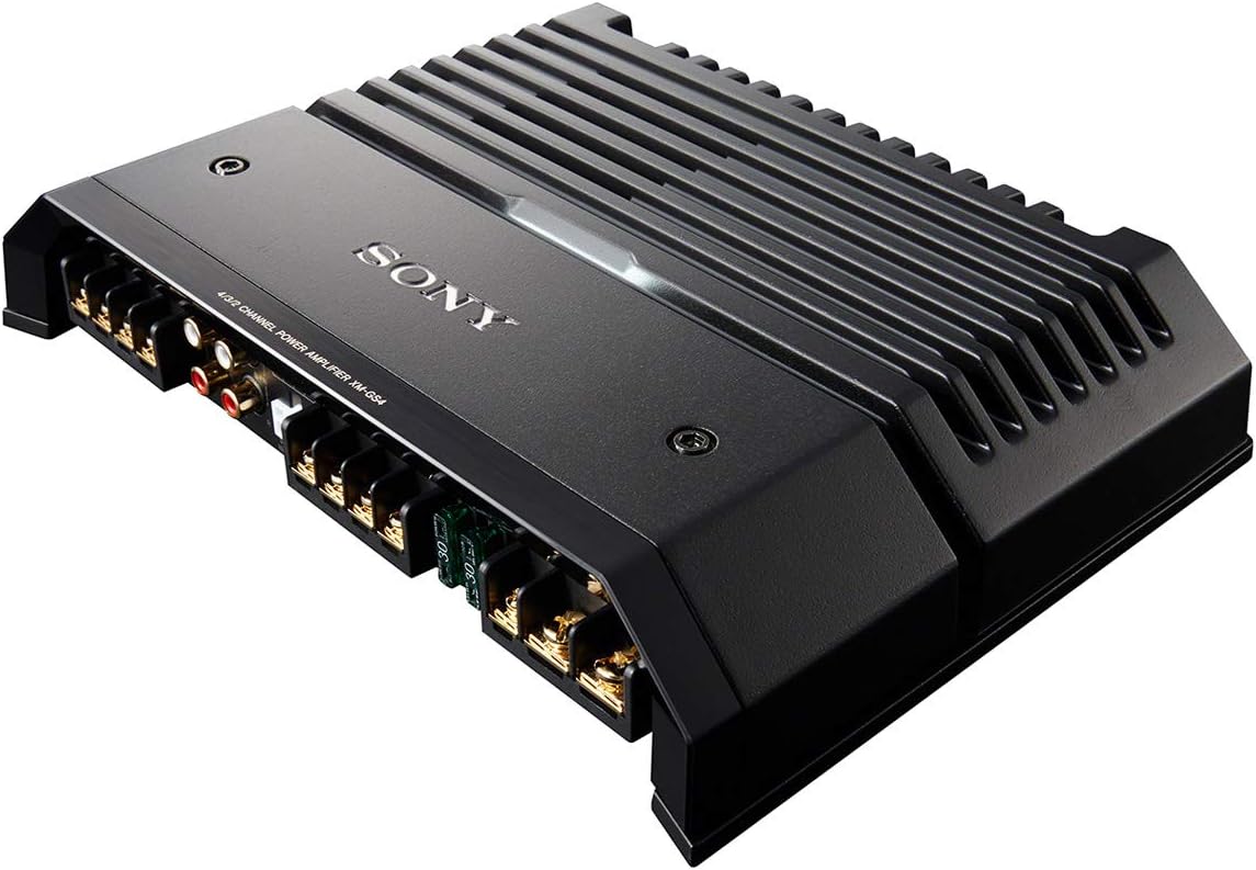 XMGS4 GS Series 4/3/2 Channel Hi-Res Amplifier (Black)