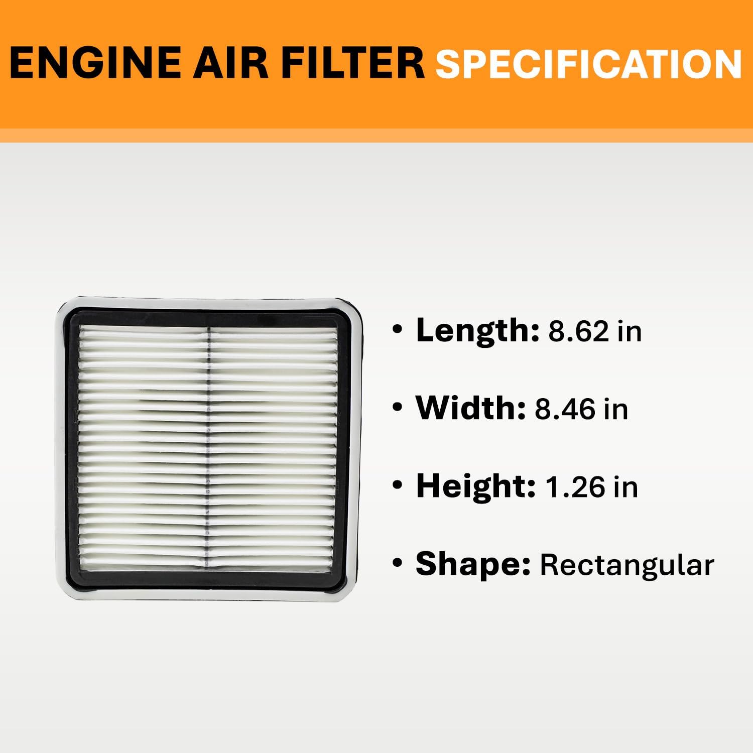 Engine Air Filter&Cabin Air Filter Combo Pack-Compatible with Subaru Crosstrek 2016-2017,Forester 2009-2018,Impreza 2008-2016,WRX 2012-2021,WRX STI 2013-2018,XV Crosstrek 2013-2015