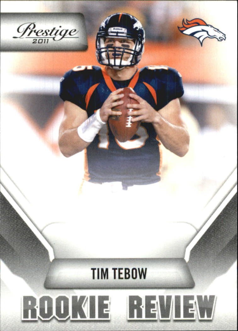 2011 Prestige Rookie Review #38 Tim Tebow - Football Card at Amazon's Sports  Collectibles Store