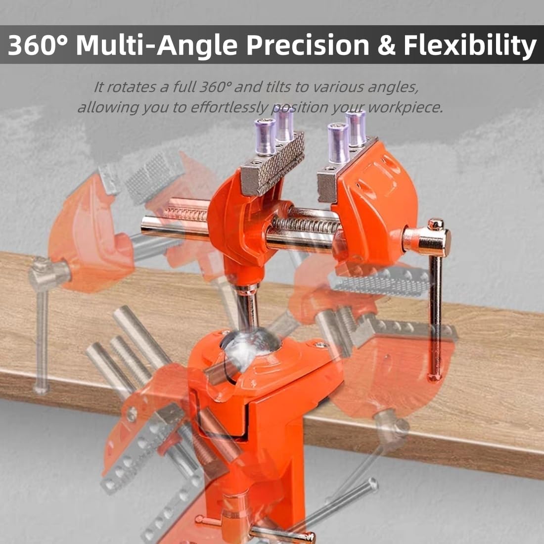 SYLPHID Bench Vise - 3 Inch Heavy Duty -3 SYLPHID Bench Vise - 3 Inch Heavy Duty -3