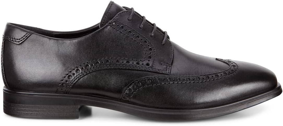 ECCO Ecco Lisbon, Brogues Mens 10.5 UK Black Black 1001