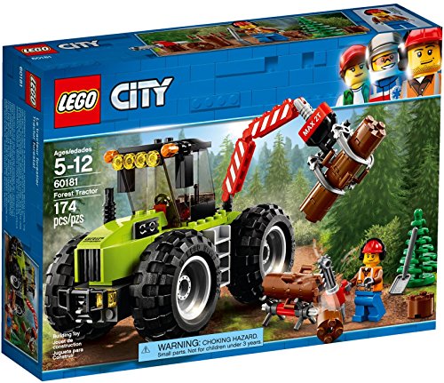 60181 City Great Vehicles Trattore forestale (Ritirato dal Produttore) - Lego - Immagine 3