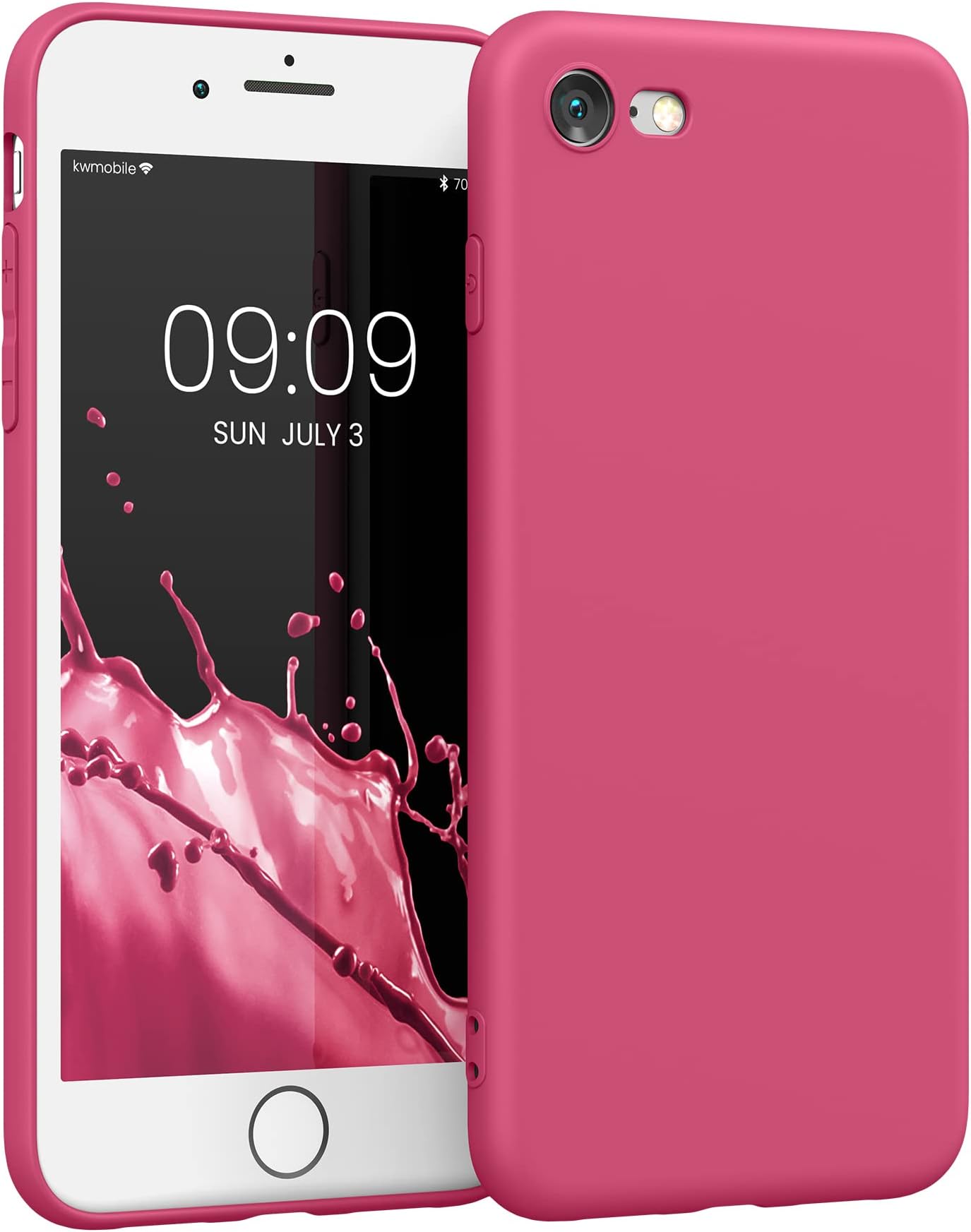 Leclerc Custodia Portafoglio Per IPhone SE (2020) / 7 / 8 | Policarbonato E TPU | Antigraffio E Assorbimento Urti - 3