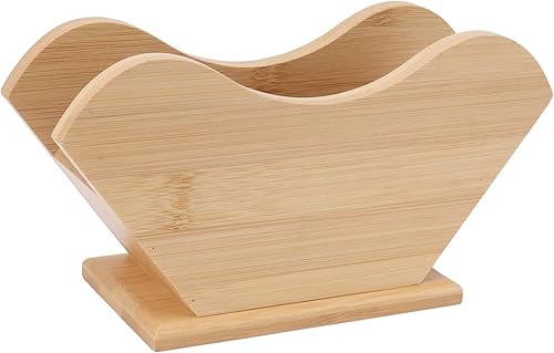 Estante universal de almacenamiento de papel de café, soporte de filtro de café de madera, soporte de filtro de café en forma de cono, accesorios de