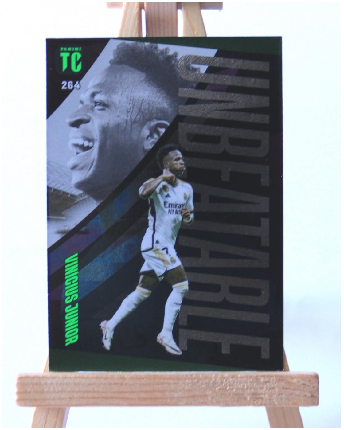 Vinicius Junior Madrid Football Unbeatable Trading Card 264