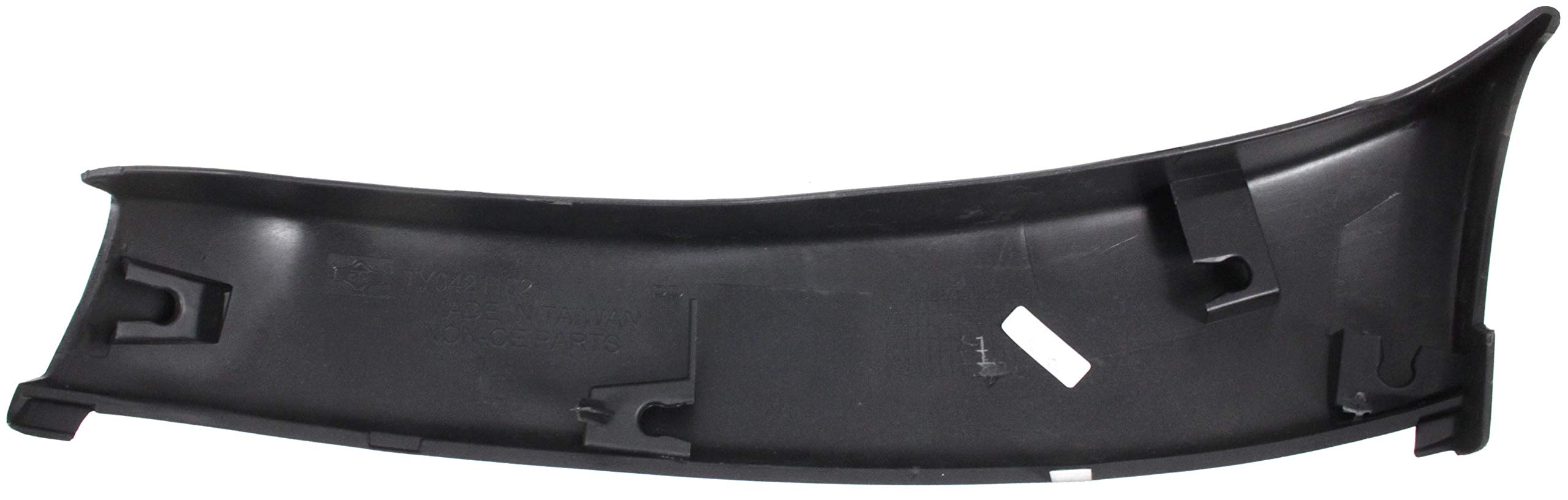 Front Driver Side Bumper End For 2003-2006 Toyota Tundra - Part TO1004172, Textured Finish