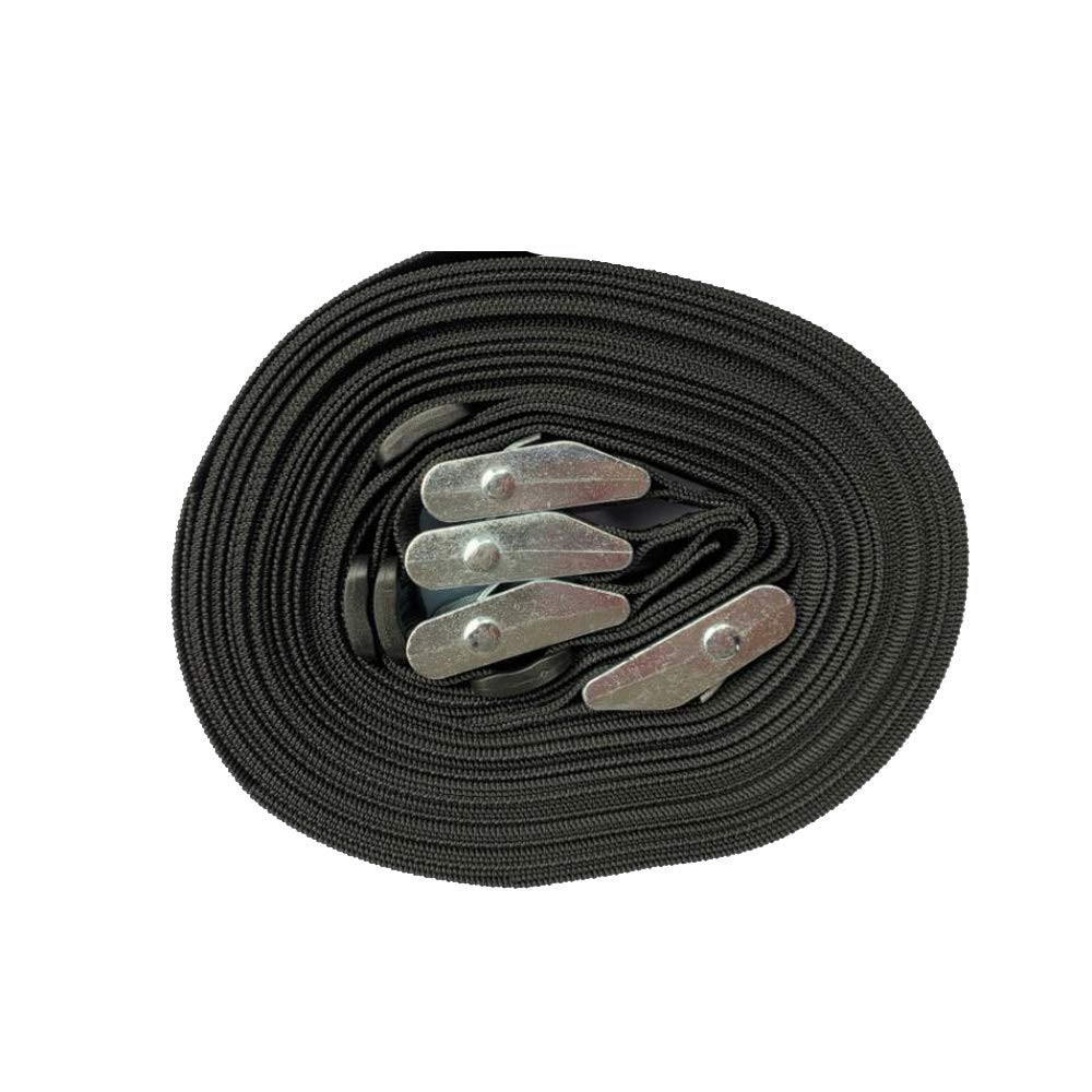 MAGARROW 6.5 Feet Lashing Straps With Cam Buckle - Black, 8-Pack For Cargo, Moving & Roof Racks