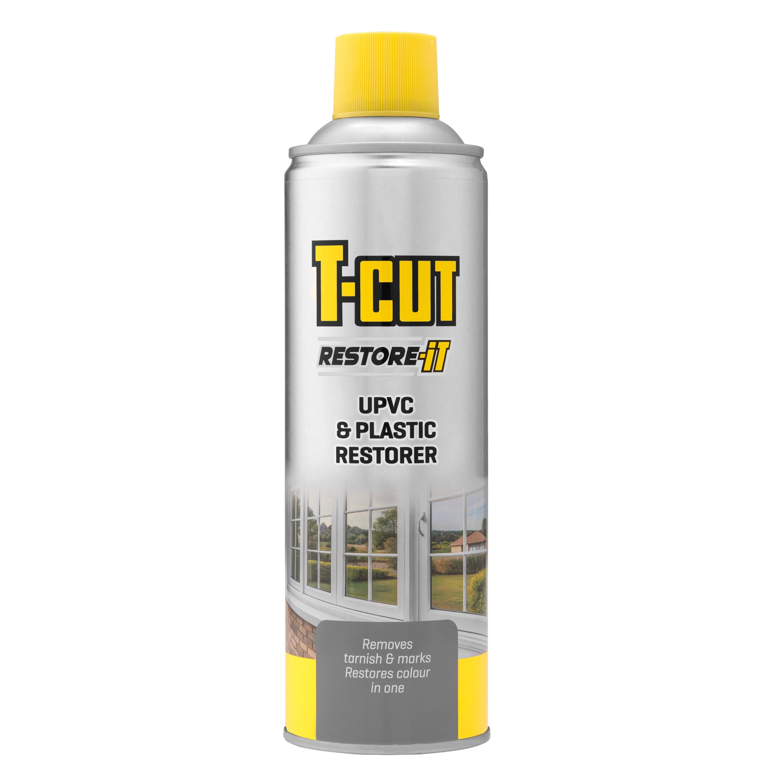 12x T-Cut uPVC & Plastic Restorer 500mL Restore Faded Trim Window Frames Outdoor